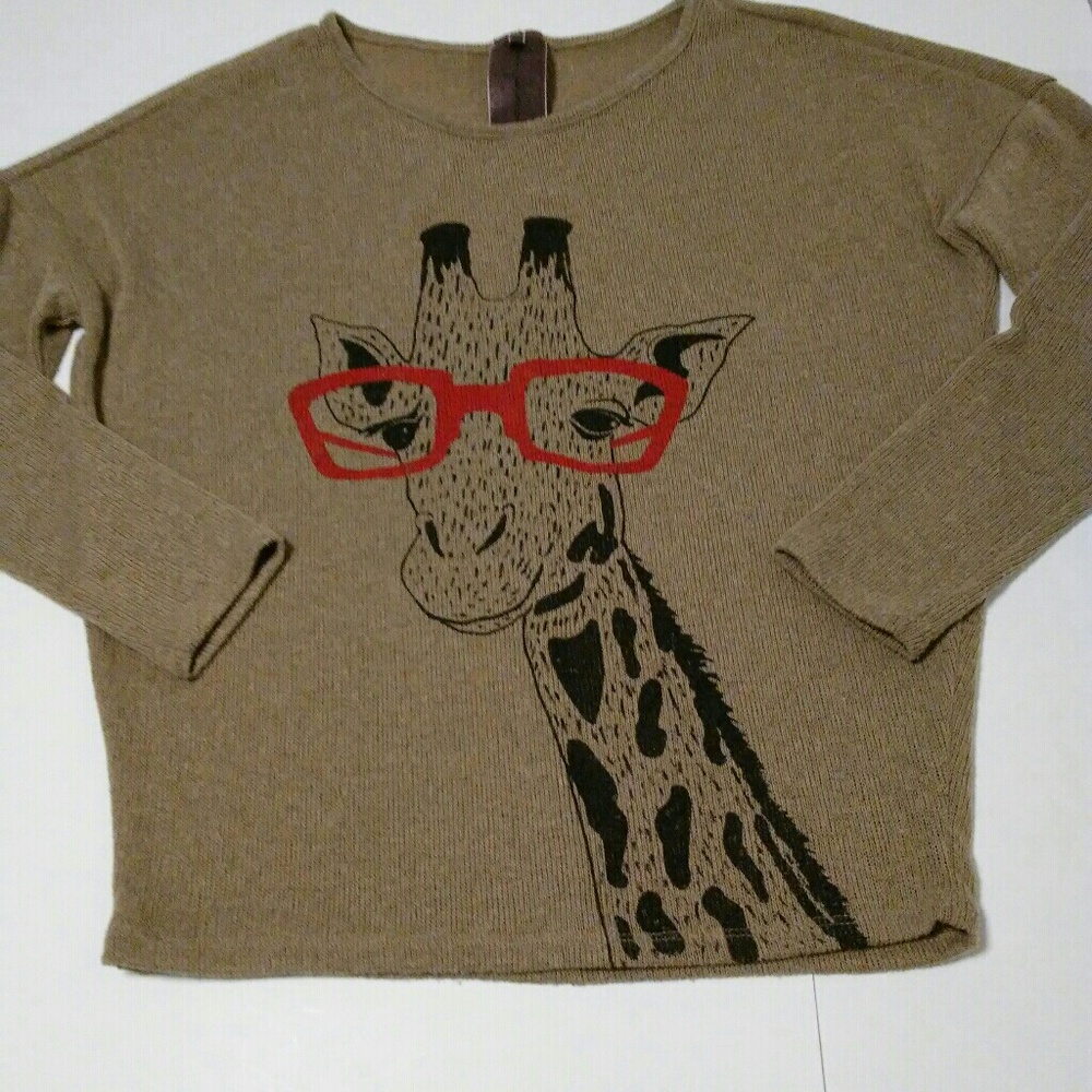 Anthropologie Moon Collection Women's Knit Top Siz